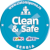 Clean & Safe_konferencije_kruzna nalepnica